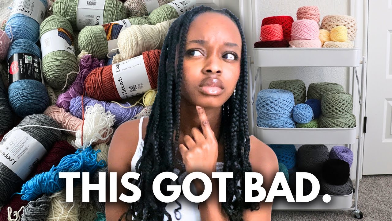 I Spent All Day Reorganizing My Yarn Stash… 
