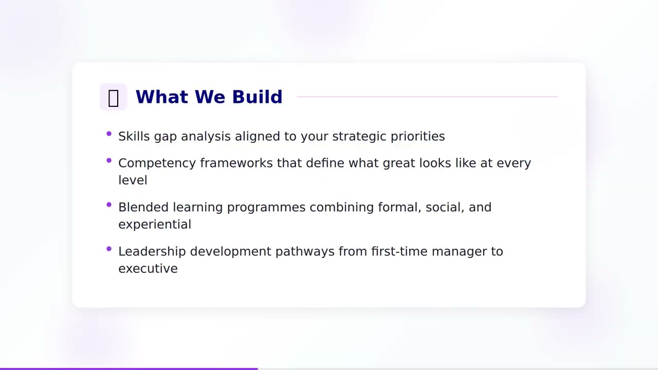 Learning & Development That Builds Real Capability | PRS Consultancy