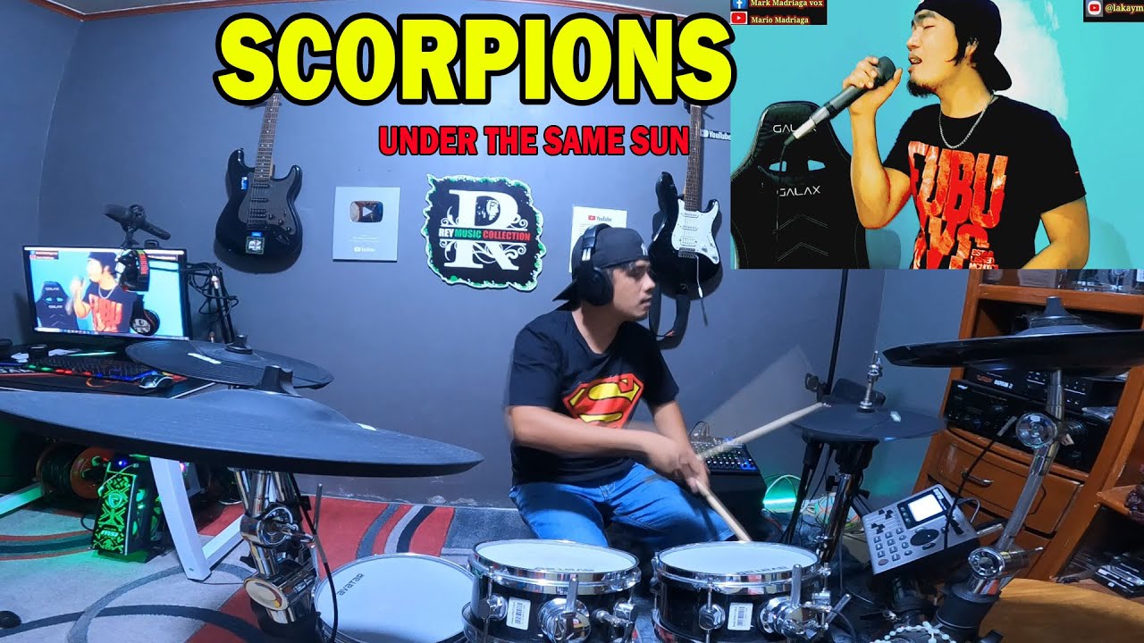 UNDER THE SAME SUN SCORPIONS DRUM COVER
