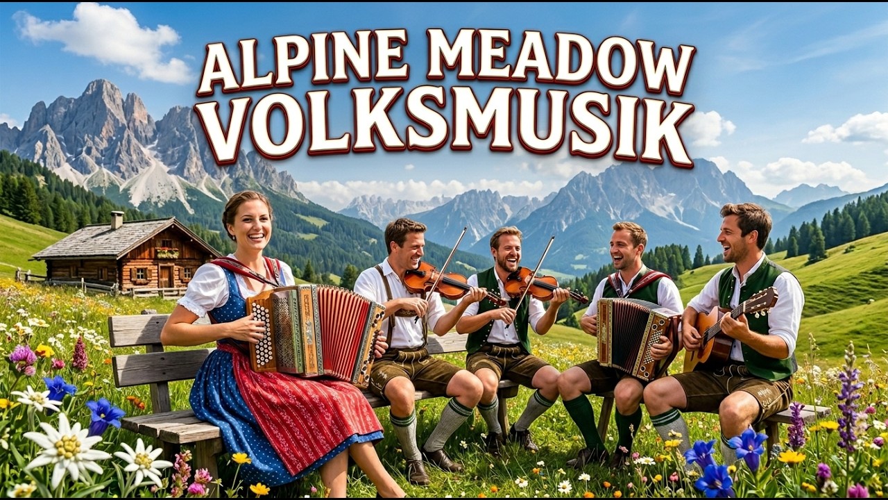 🌸🎷 Alpine Meadow Volksmusik — Early Spring Bavarian Folk Collection 🎶