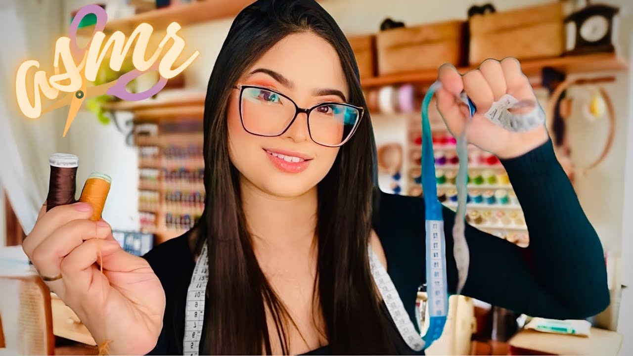 АСМР: ШВЕЯ СНИМАЕТ МЕРКИ ДЛЯ ВАШЕЙ НОВОЙ ФОРМЫ!