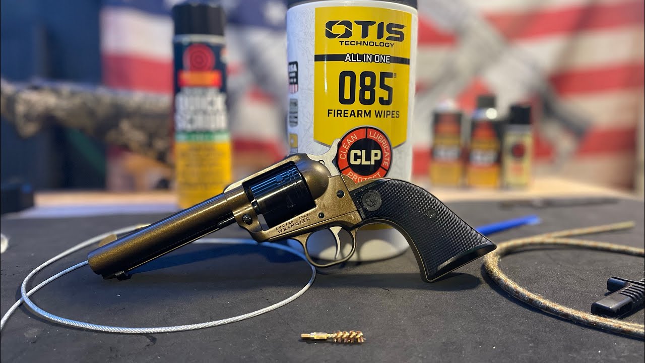 Как чистить револьвер .22 калибра | Ruger Wrangler