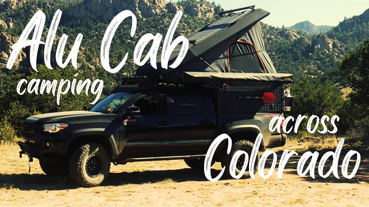 Camping in an Alu Cab Canopy Camper: Colorado Mountains Expedition