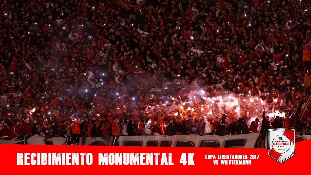 RECIBIMIENTO MONUMENTAL 4K / River Plate vs Wilstermann / Libertadores 2017