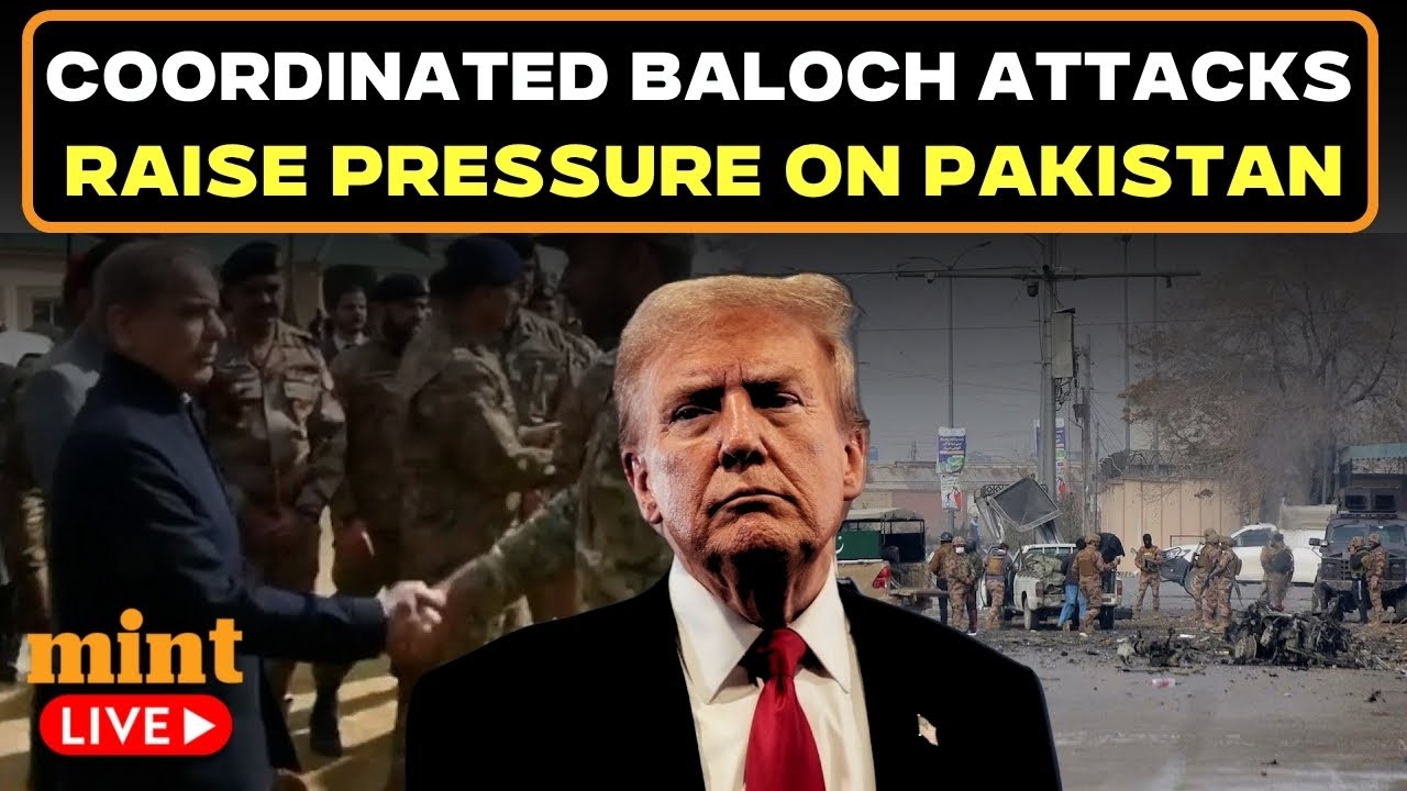 Watch LIVE: Pakistan Army Faces Fresh Wave Of Baloch Attacks Amidst Internal Strife