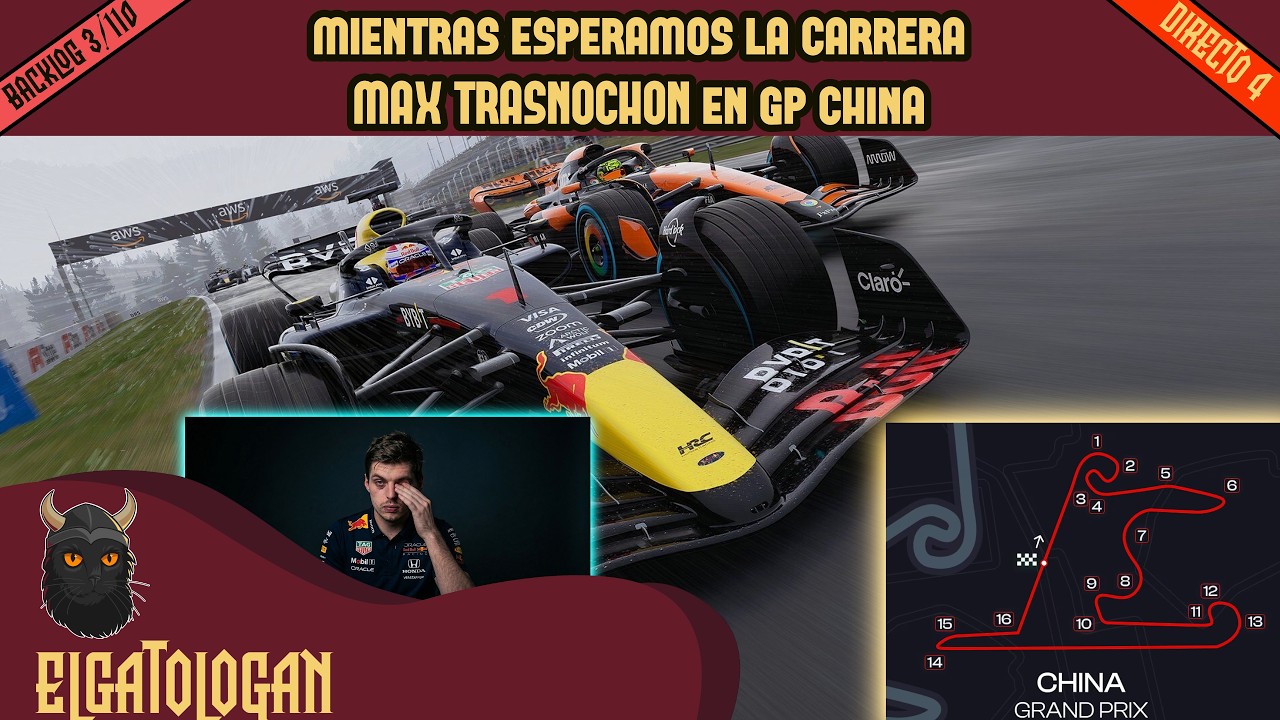 F1 25 ESPERANDO LA CARRERA | APRENDIENDO A JUGAR CON VOLANTE LOGITEC G923 | HOY EN GP DE CHINA.