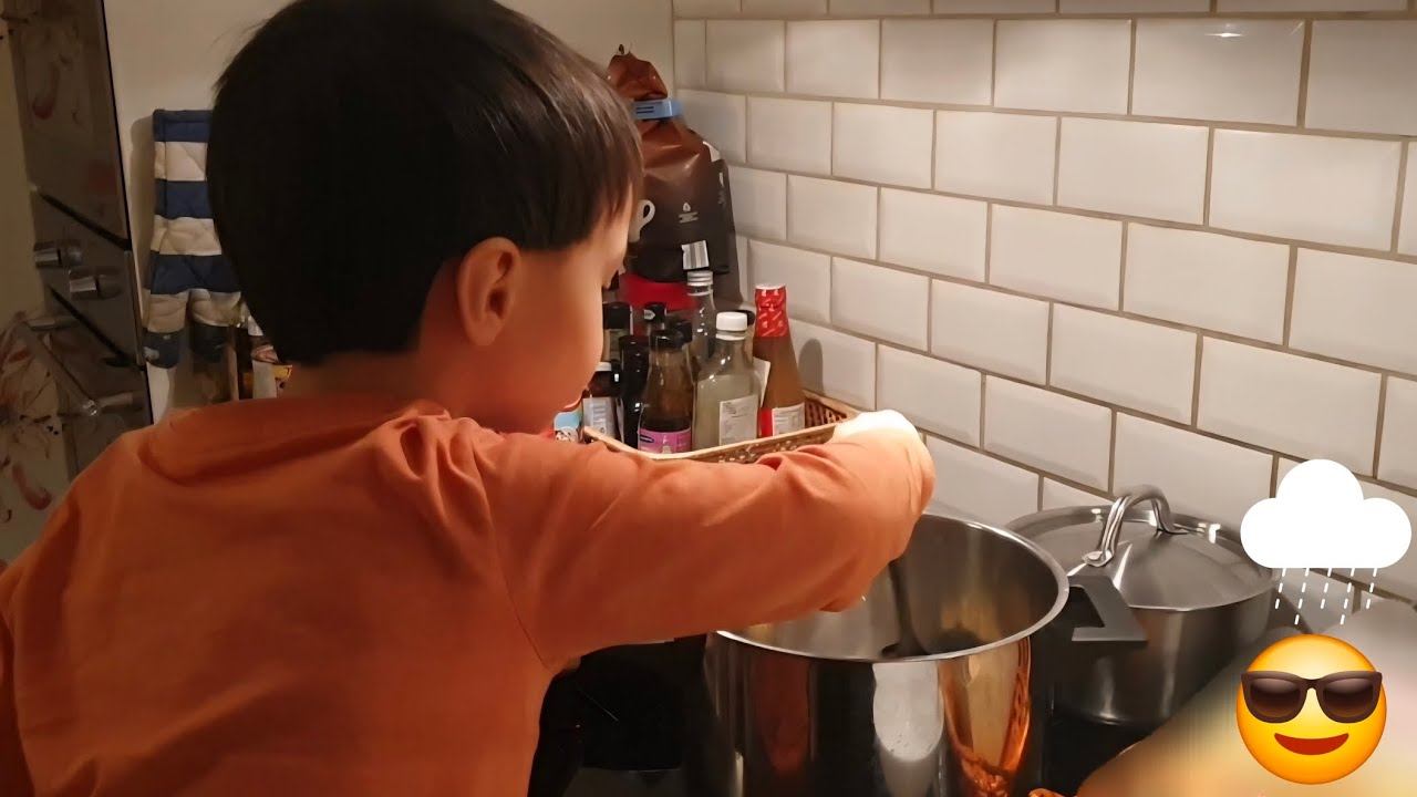 Born a future chef 