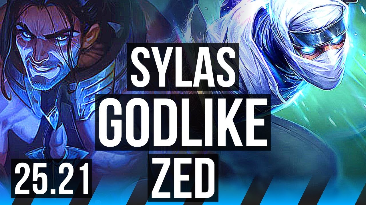 SYLAS vs ZED (MID) | 11/1/9, Godlike | EUW Master | 25.21