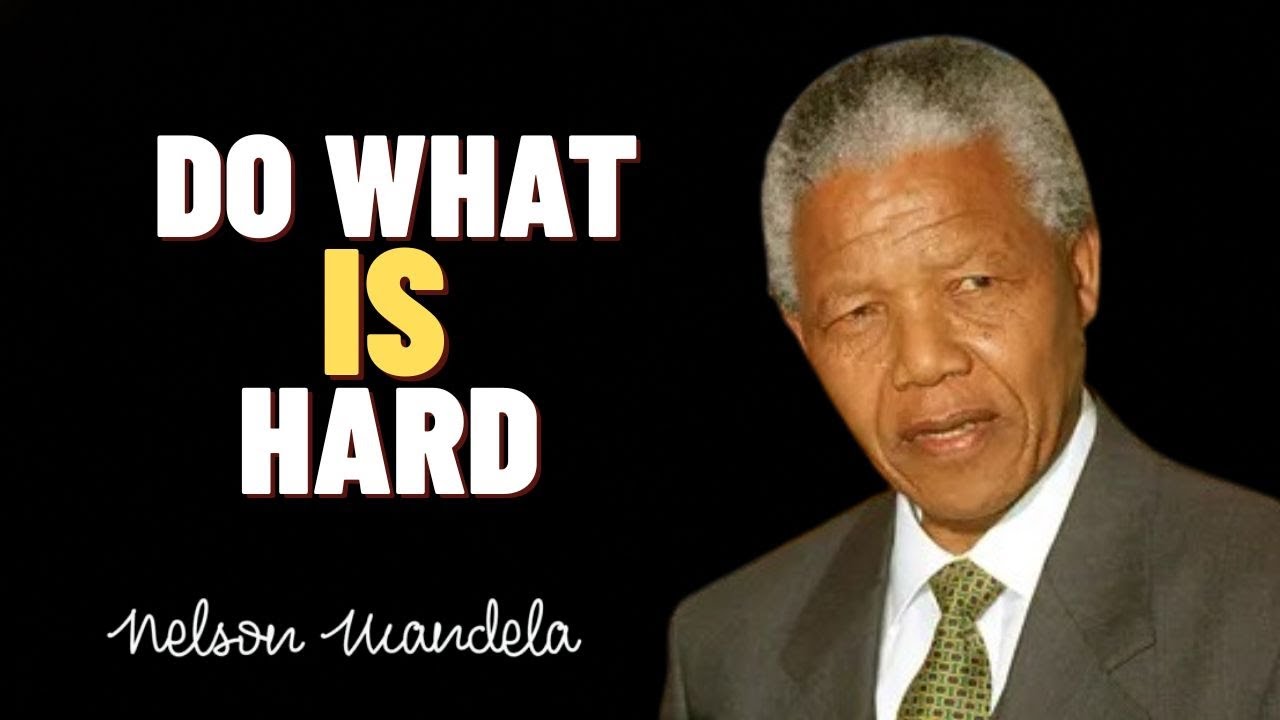 The Hard Road Creates Legends | Mandela-Style Motivation