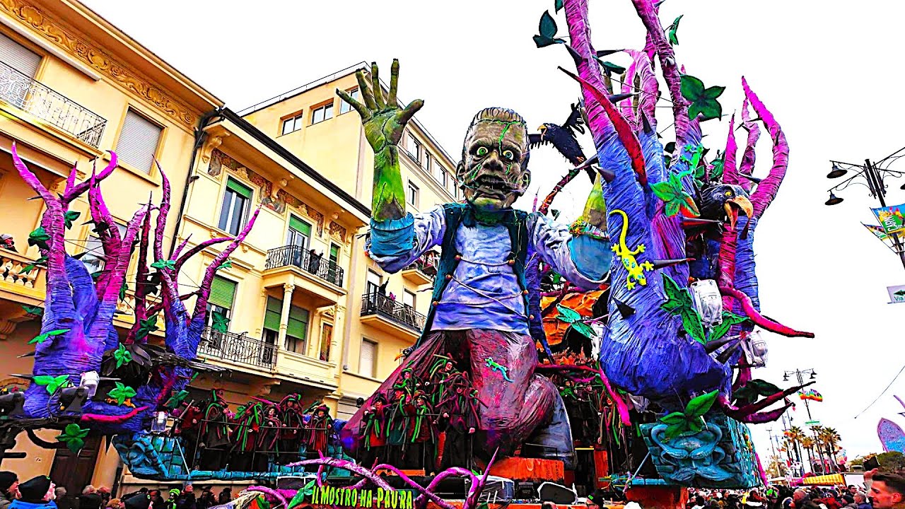 Tuscany, Italy |  Italian Carnival 2025 in Tuscany  | Carnevale di Viareggio 2025 (P1)