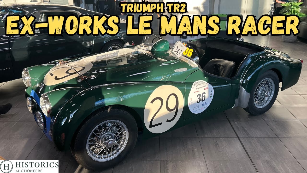Заводской Triumph Ле-Мана! Triumph TR2 1955 года, бывший заводской участник 24-часовой гонки | Ау...