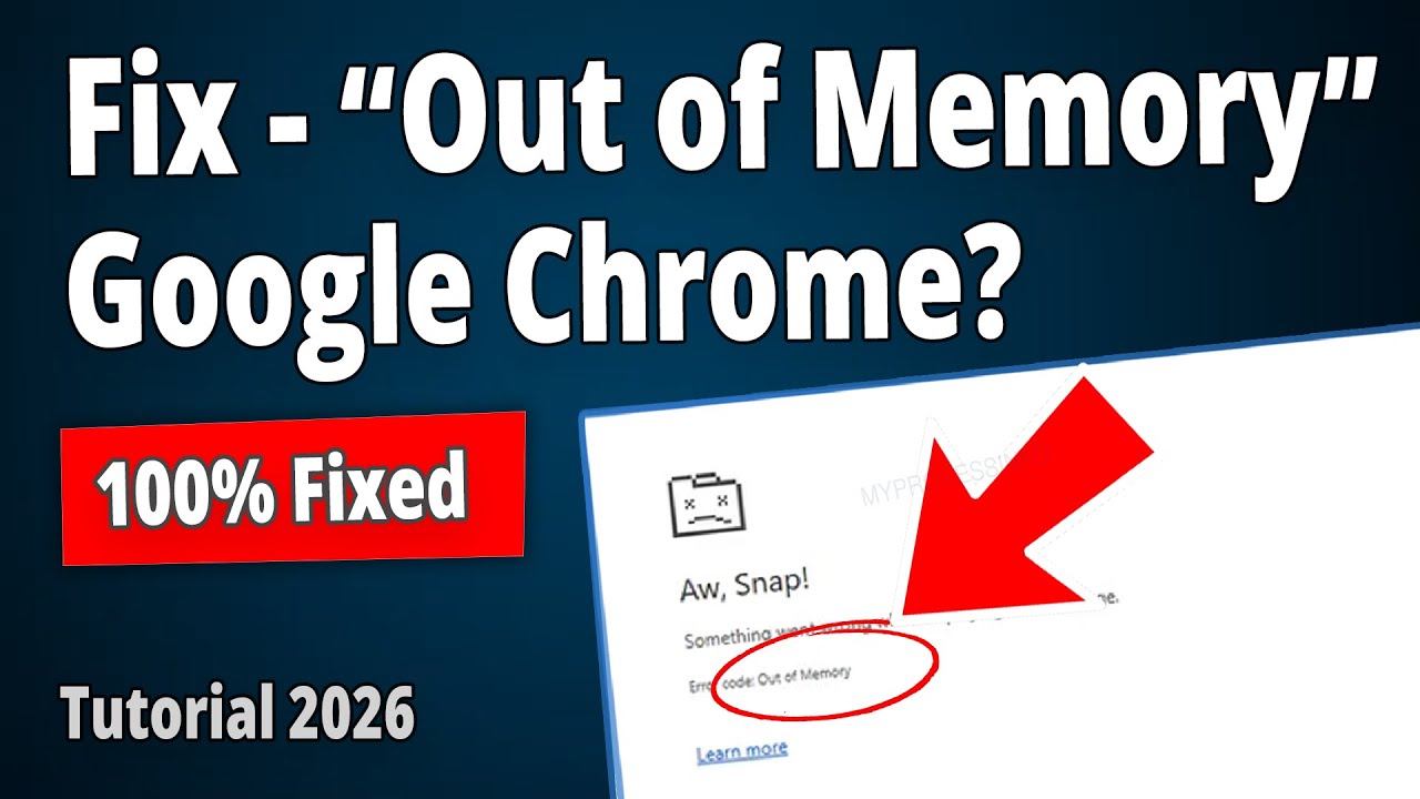 [РЕШЕНО] 5 способов исправить ошибку "Недостаточно памяти" в Chrome!