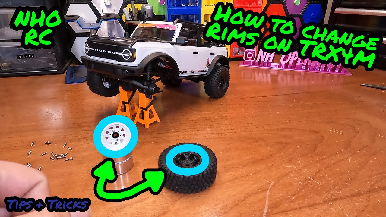 How to: Change Rims on the TRX4M