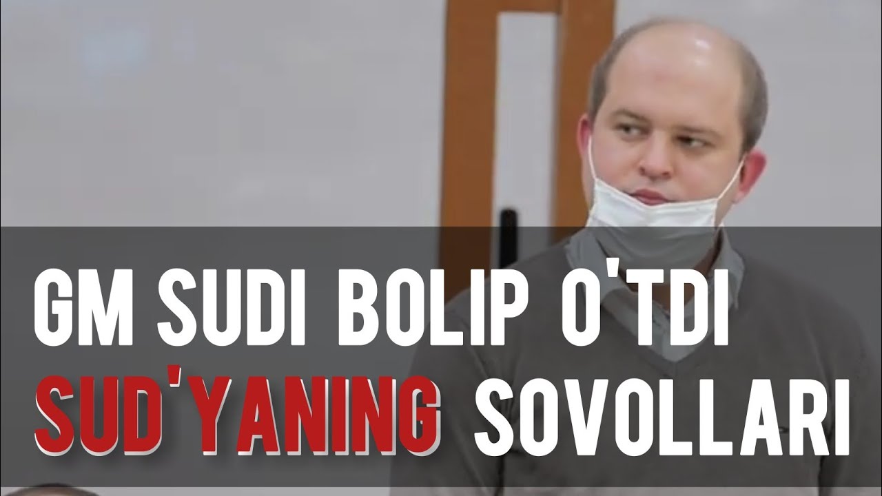 GM SUDIDA SUD'YANING SOVOLLARI | GM SUDI | GM UZBEKISTAN