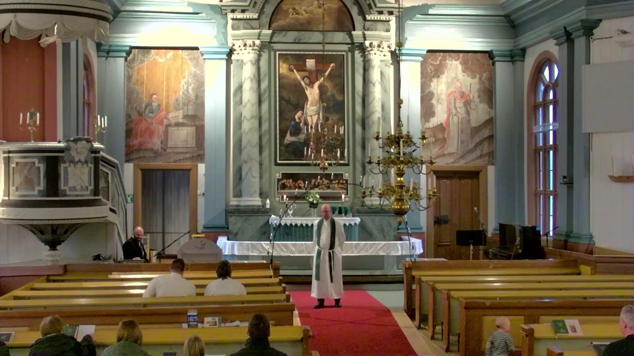 Högmässa i Larsmo kyrka söndagen den 2 mars 2025