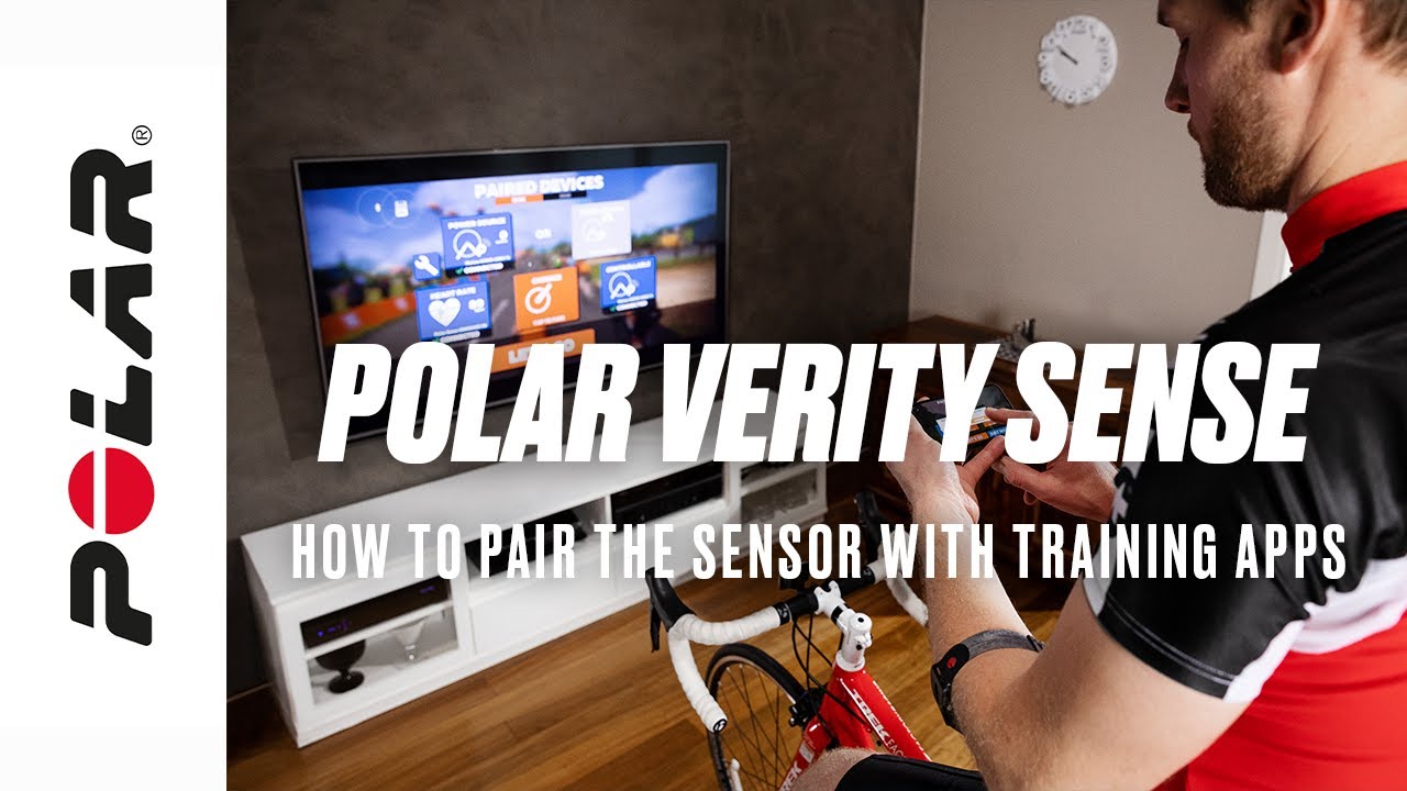 Polar Verity Sense | How to pair your sensor with training apps