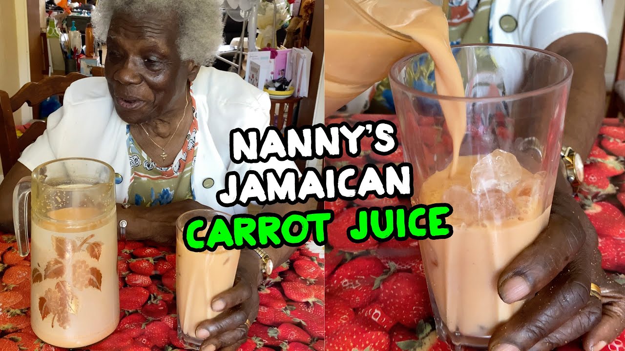 Nanny's FAMOUS Jamaican Carrot Juice | EASY RECIPE