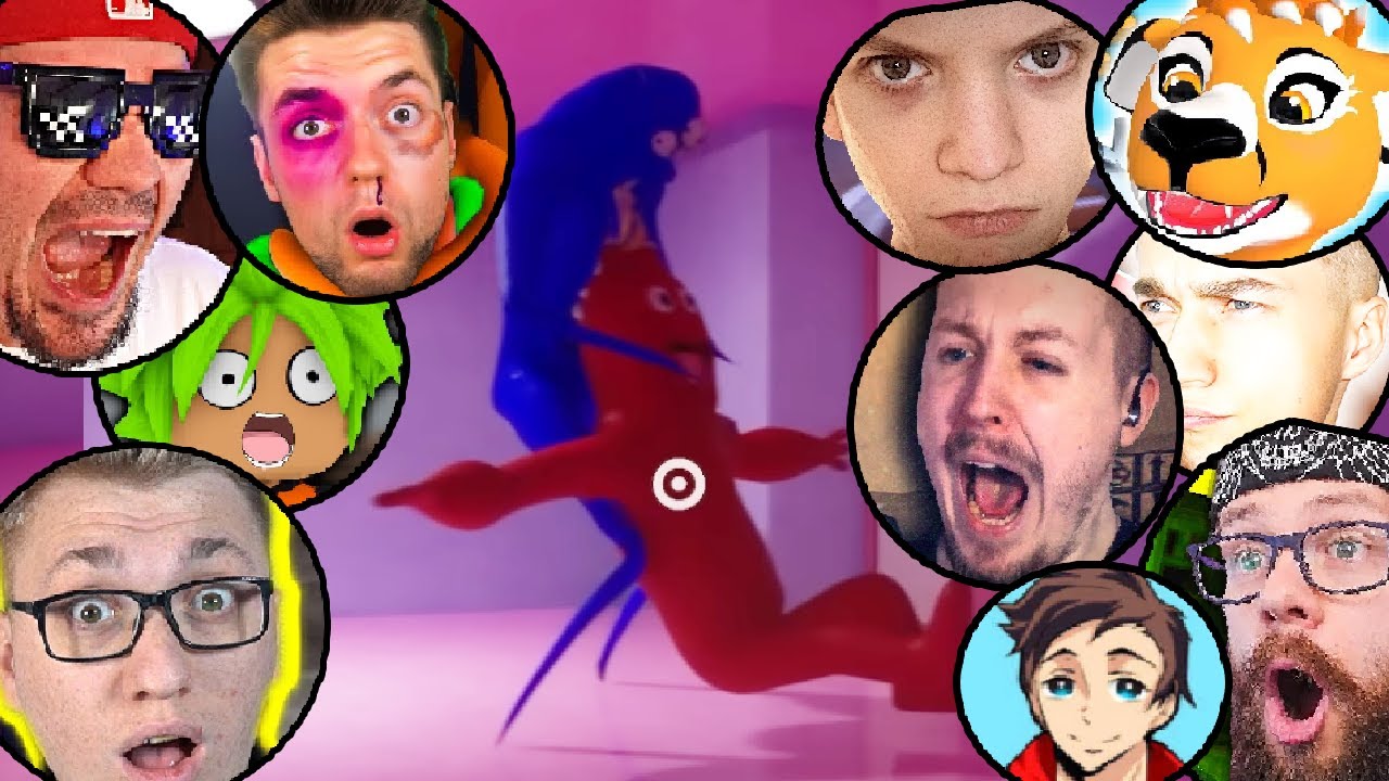 REAKCJE YOUTUBERÓW na WALKĘ BANBAN VS NABNAB w GARTEN OF BANBAN 4 ADMIROS, SharikanVR
