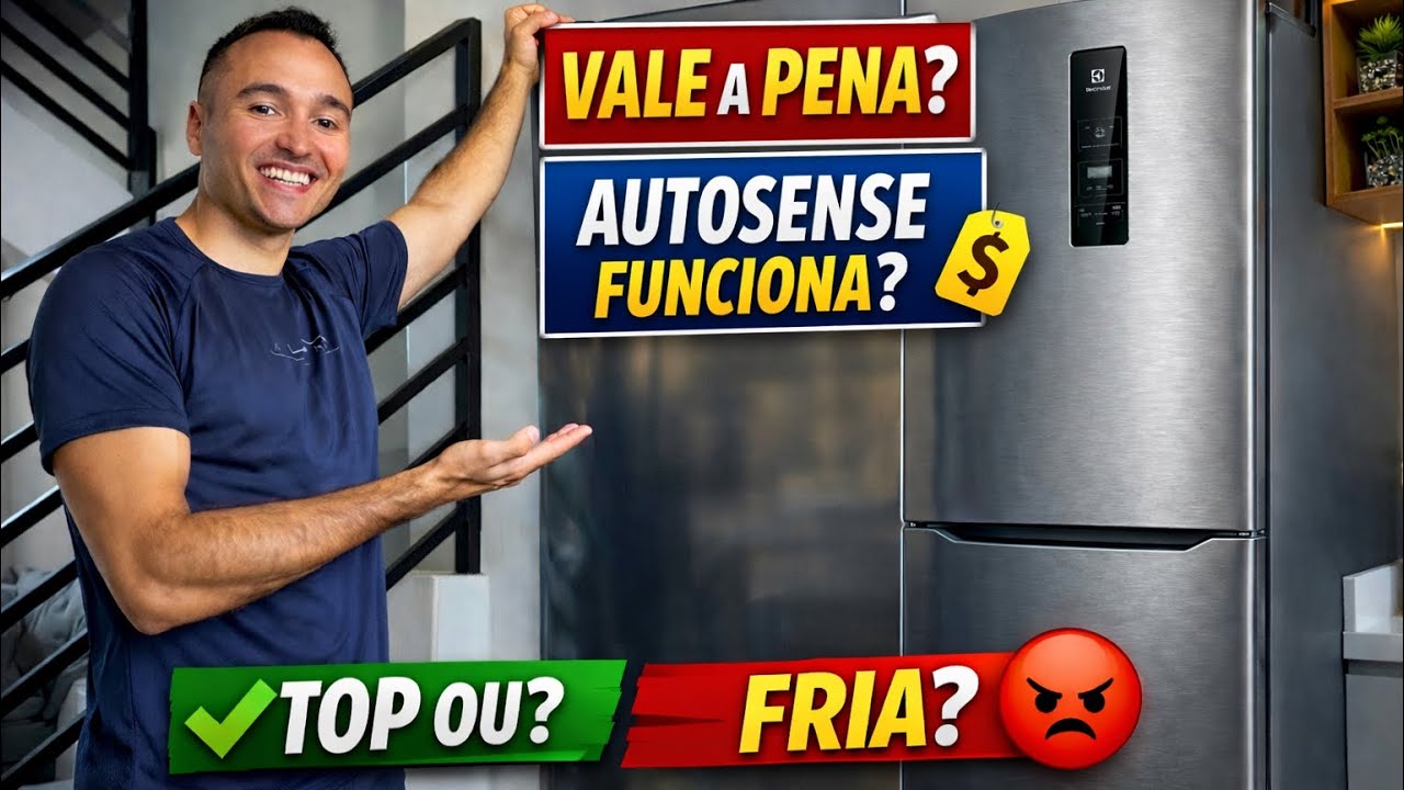 👉 GELADEIRA ELECTROLUX IB7S 490L INVERTER: VALE O PREÇO? AUTOSENSE FUNCIONA MESMO?