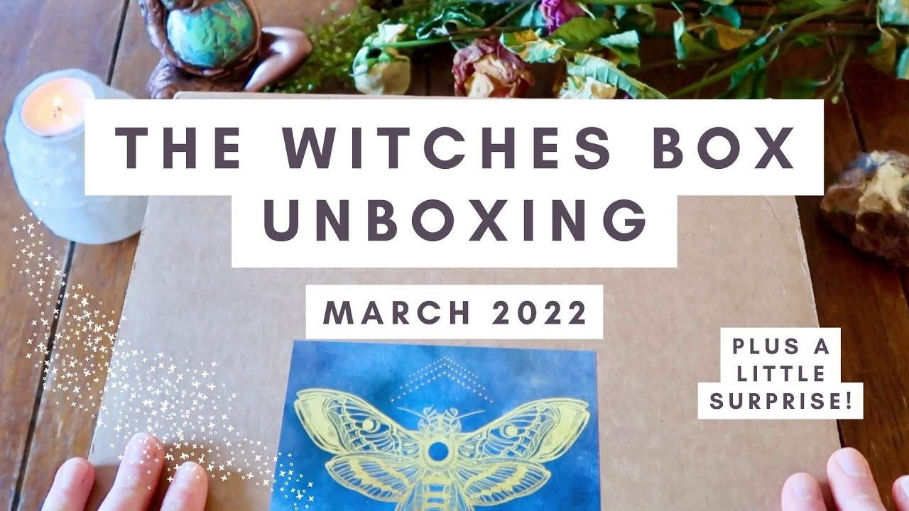 THE WITCHES BOX UNHEXING BOX MARCH UNBOXING | WITCHCRAFT/ BANEFUL MAGIC & SPELLS | + OUR NEW PUPPY