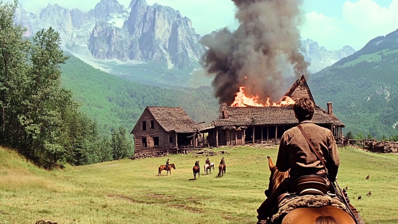 A man stands against a gang of arms dealers who have taken over the Wild West | Old Western Movie