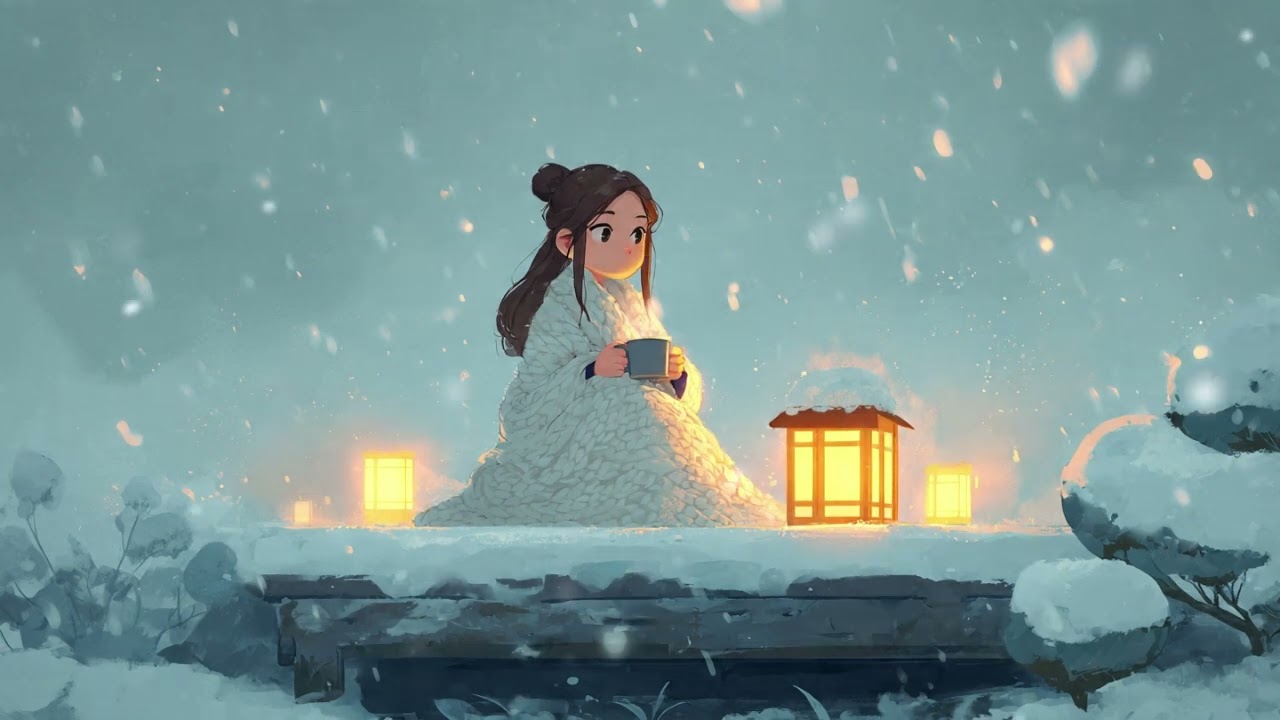 Kyoto Winter Silence ❄️ Japanese Lofi [Snowy Engawa Beats]