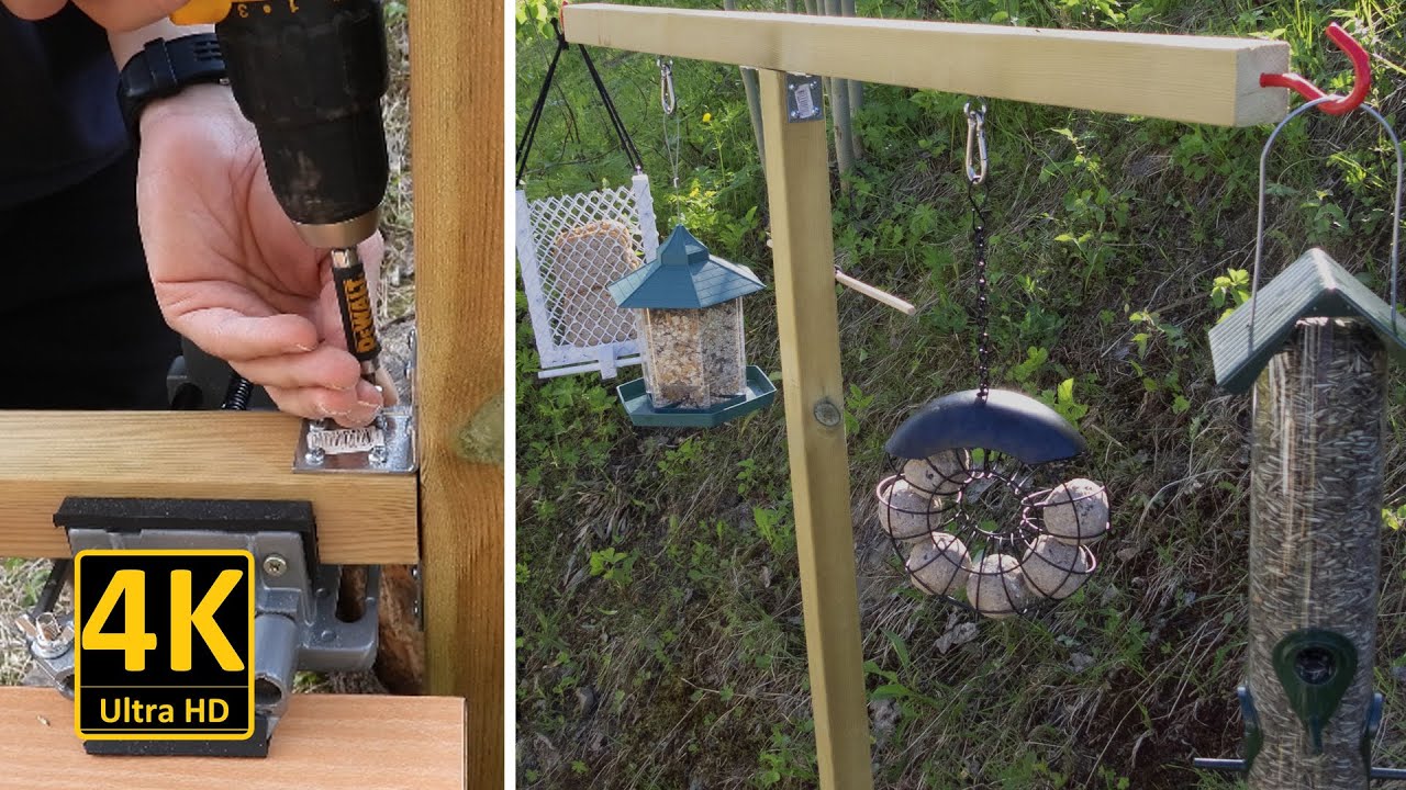 Bird Feeder l Make Bird Feeding Station