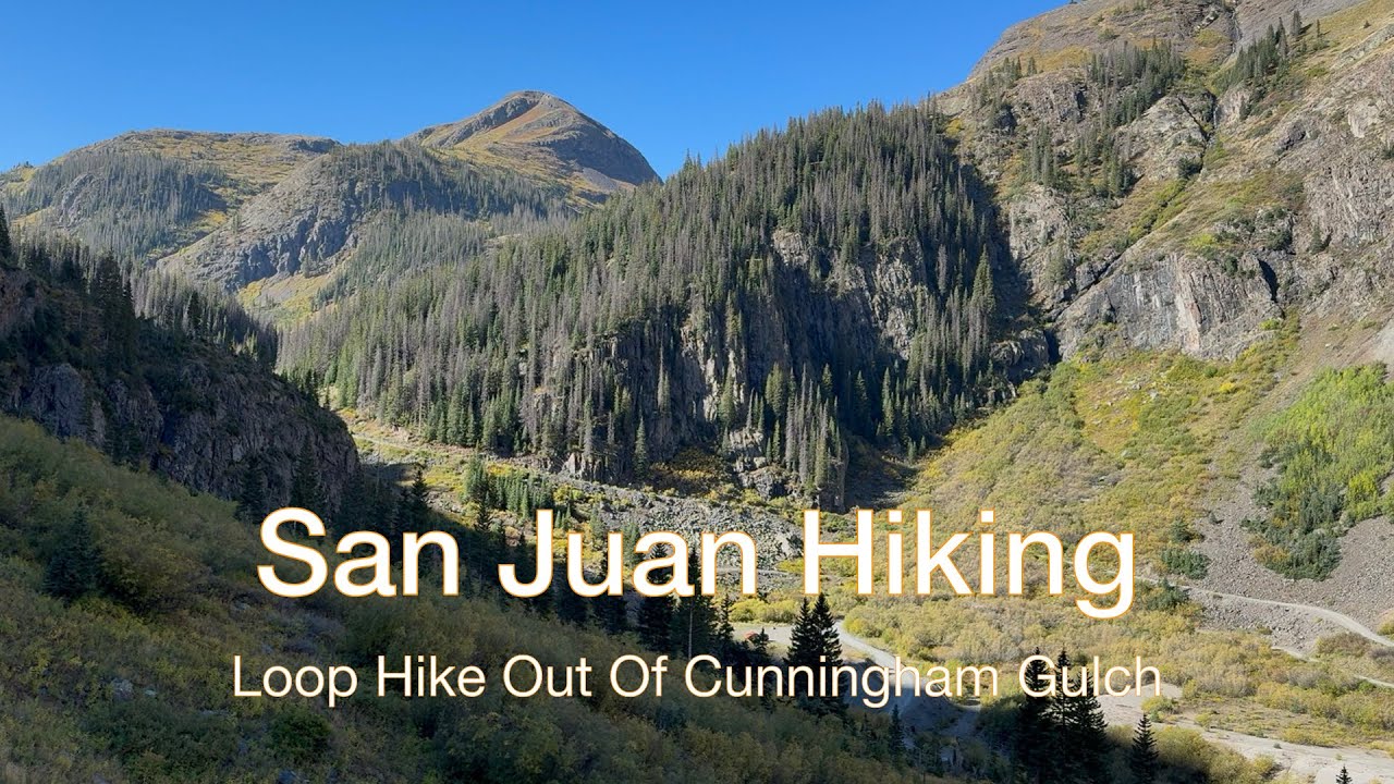Hardrock 100 Route / Colorado Trail / Cunningham Gulch Trail / Loop Hike 