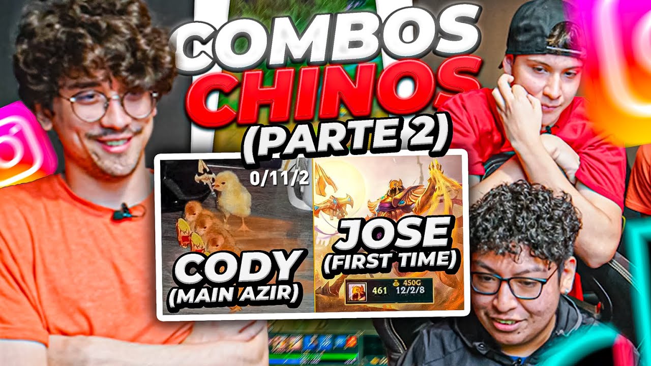 JUGADORES PROFESIONALES INTENTAN HACER COMBOS IMPOSIBLES PT2