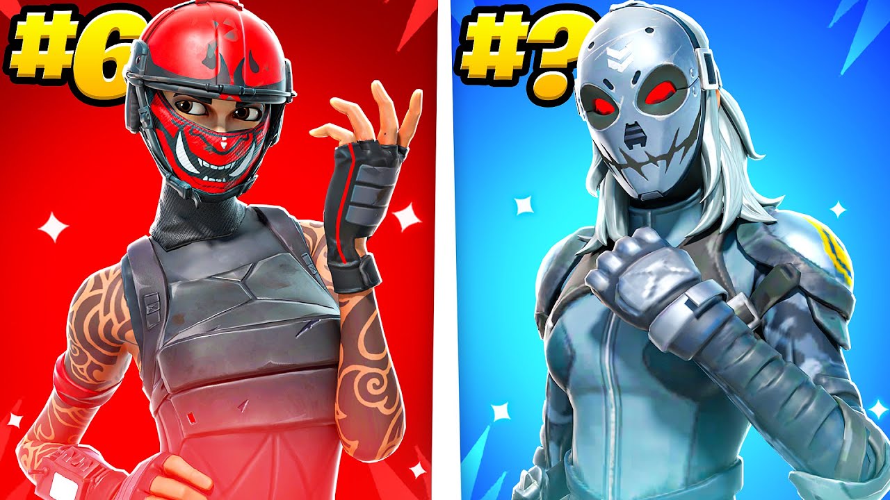 30 *CHEAPEST* Fortnite Skins..