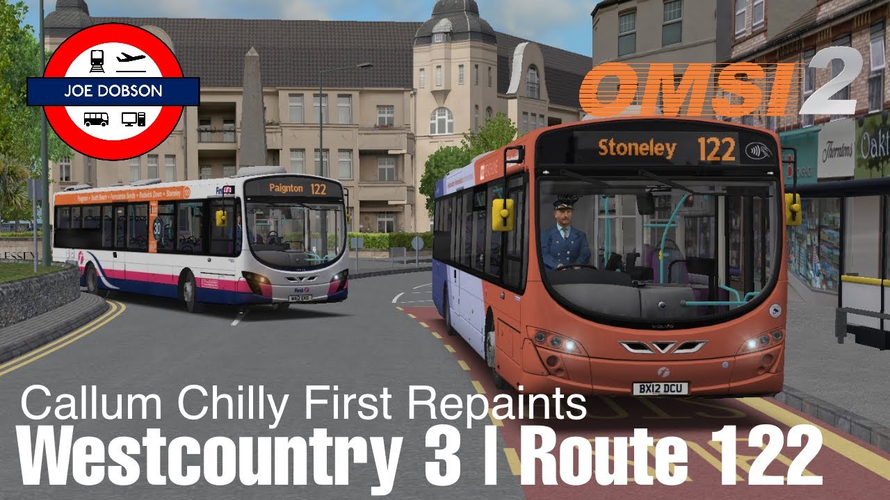 OMSI 2 | Westcountry 3 | First Westcountry Branding | Euro 5 ZF Ecolife | Route 122