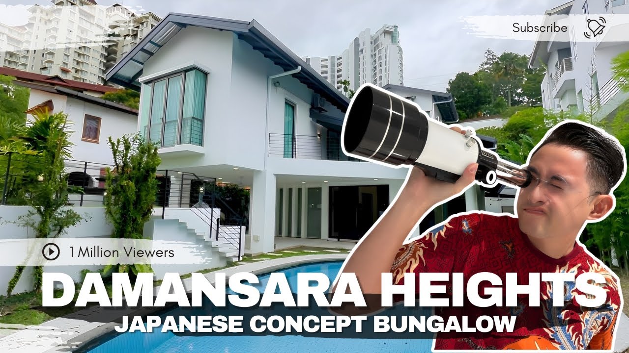 INSIDE the MOST Luxurious 2-Storey Bungalow in Damansara Heights | Malaysia KL Properties