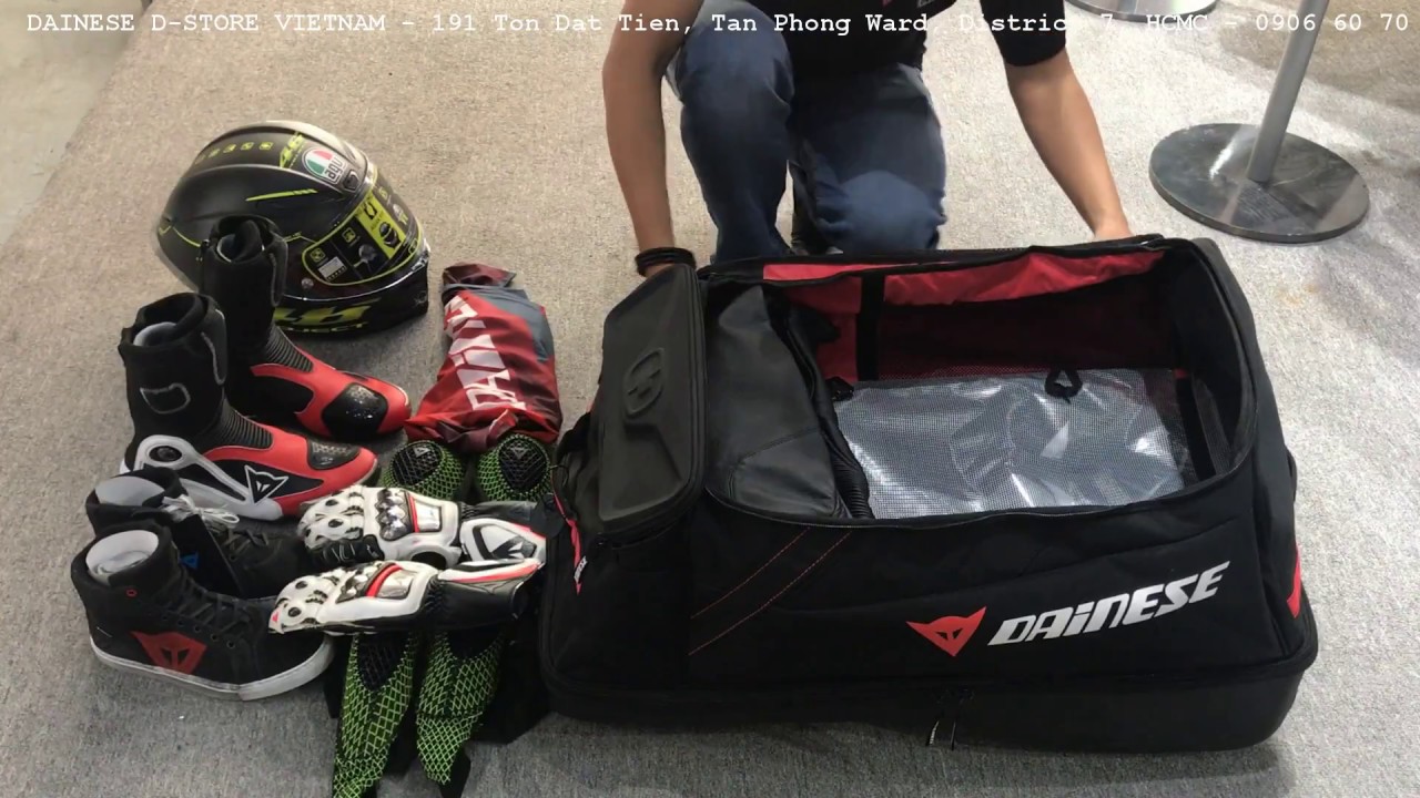 [DAINESE VIETNAM] GIỚI THIỆU D-ADRENALINE WHEELED (VALI DAINESE)