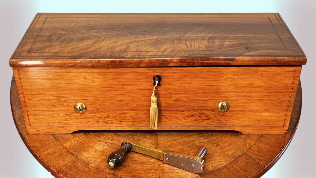 Antique Musical Box by Nicole Freres