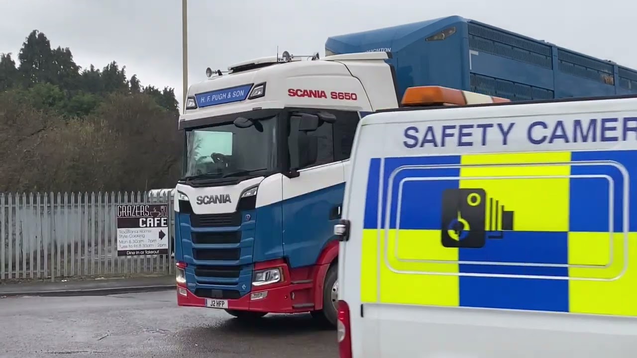 LIVESTOCK TRUCKS IN ACTION 2024 PART 1 MARKET DRAYTON 20 MARCH