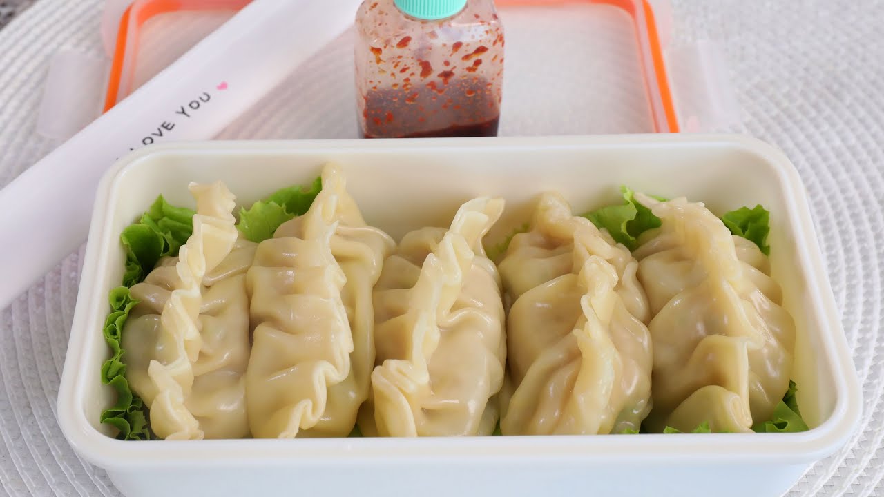 Корейские пельмени с курицей (Dakgogi mandu: 닭고기 만두)