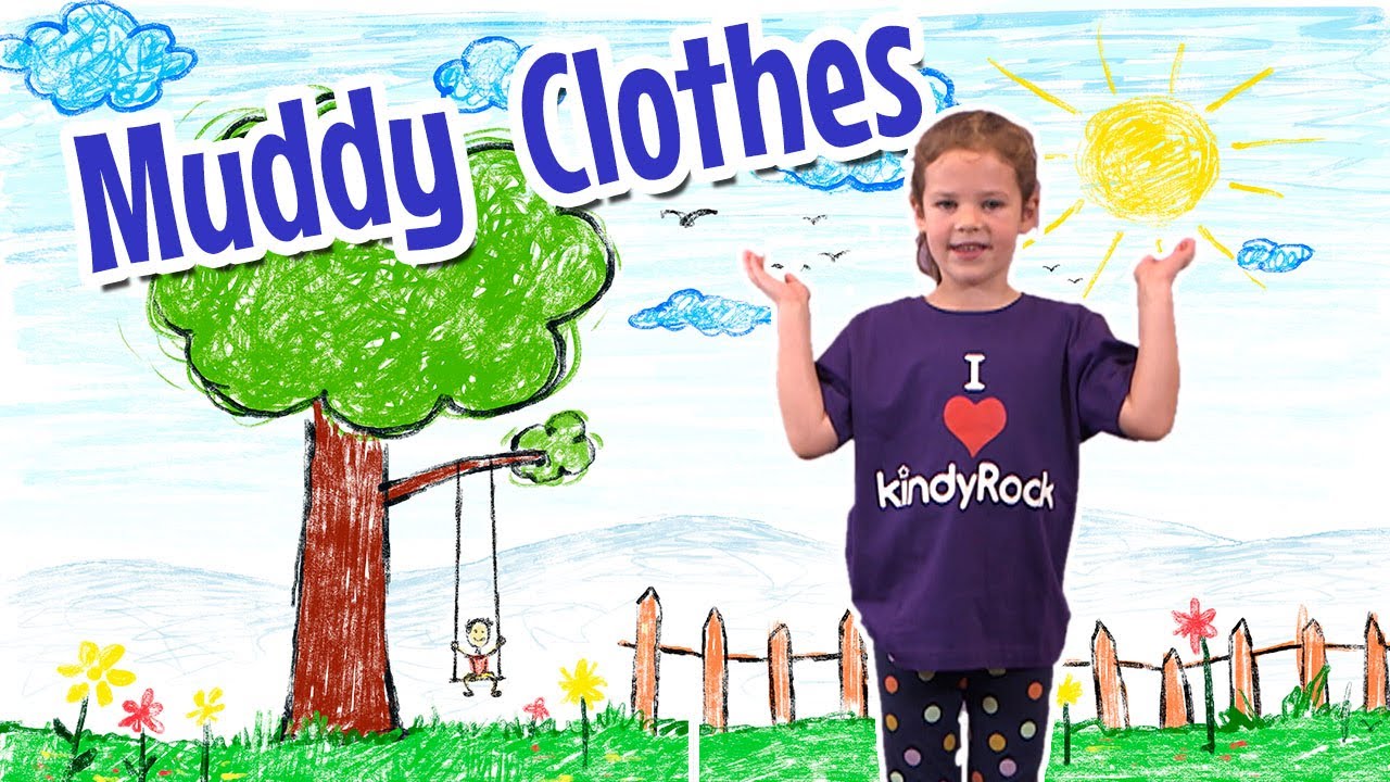 Muddy Clothes - Action and Movement Song for Toddlers and Preschoolers