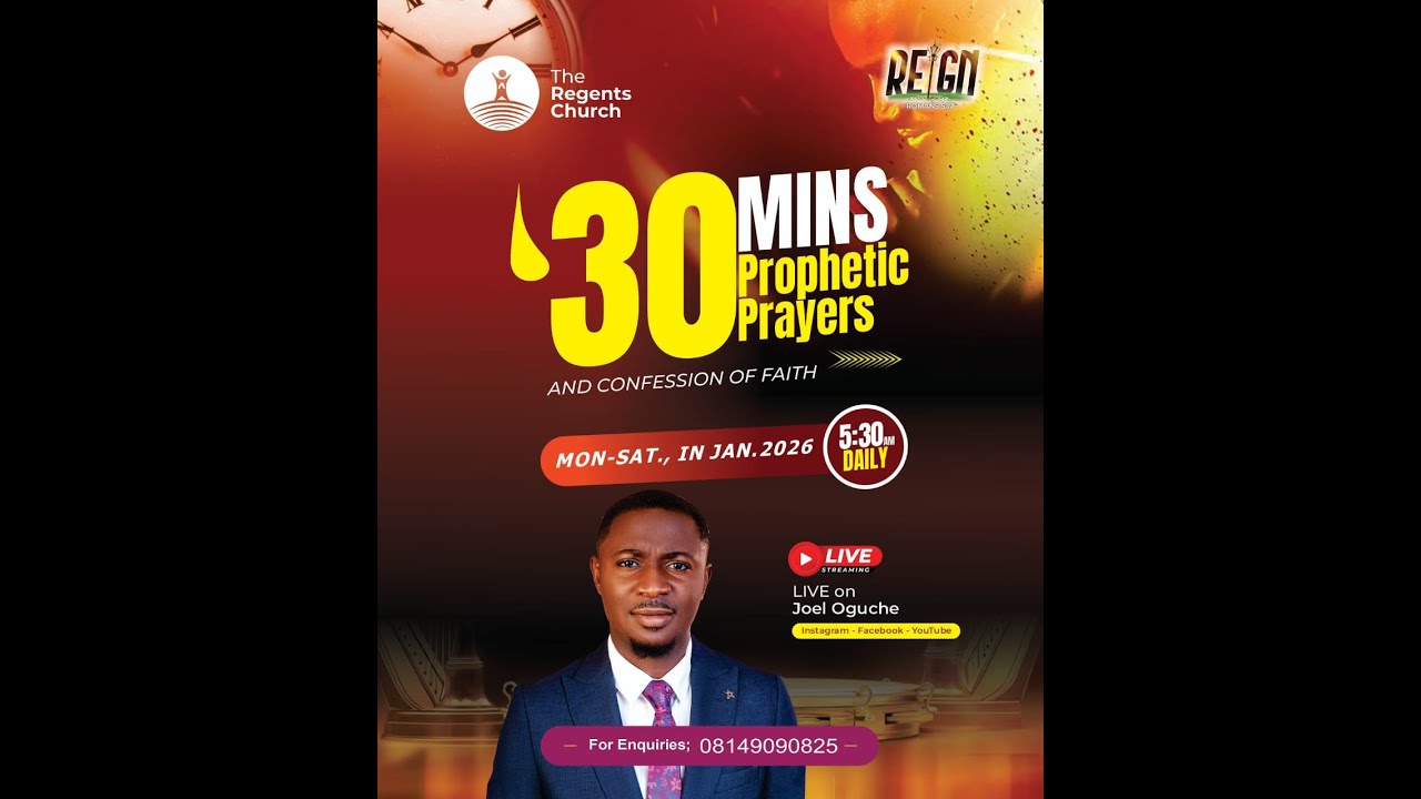 Prophetic Prayer and Confessions of Faith Day 19 of 20