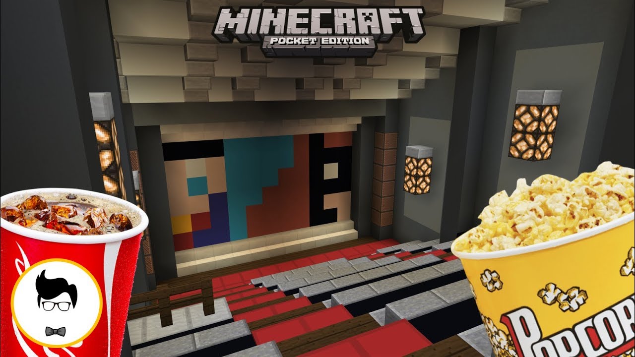 Minecraft REALISTIC REDSTONE CINEMA (PE/Xbox/Windows10/Switch)