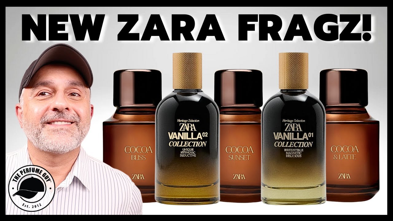 My Thoughts On NEW ZARA COCOA + VANILLA COLLECTION Fragrances