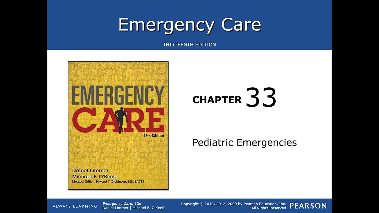 Chapter 33 Pediatric Emergencies