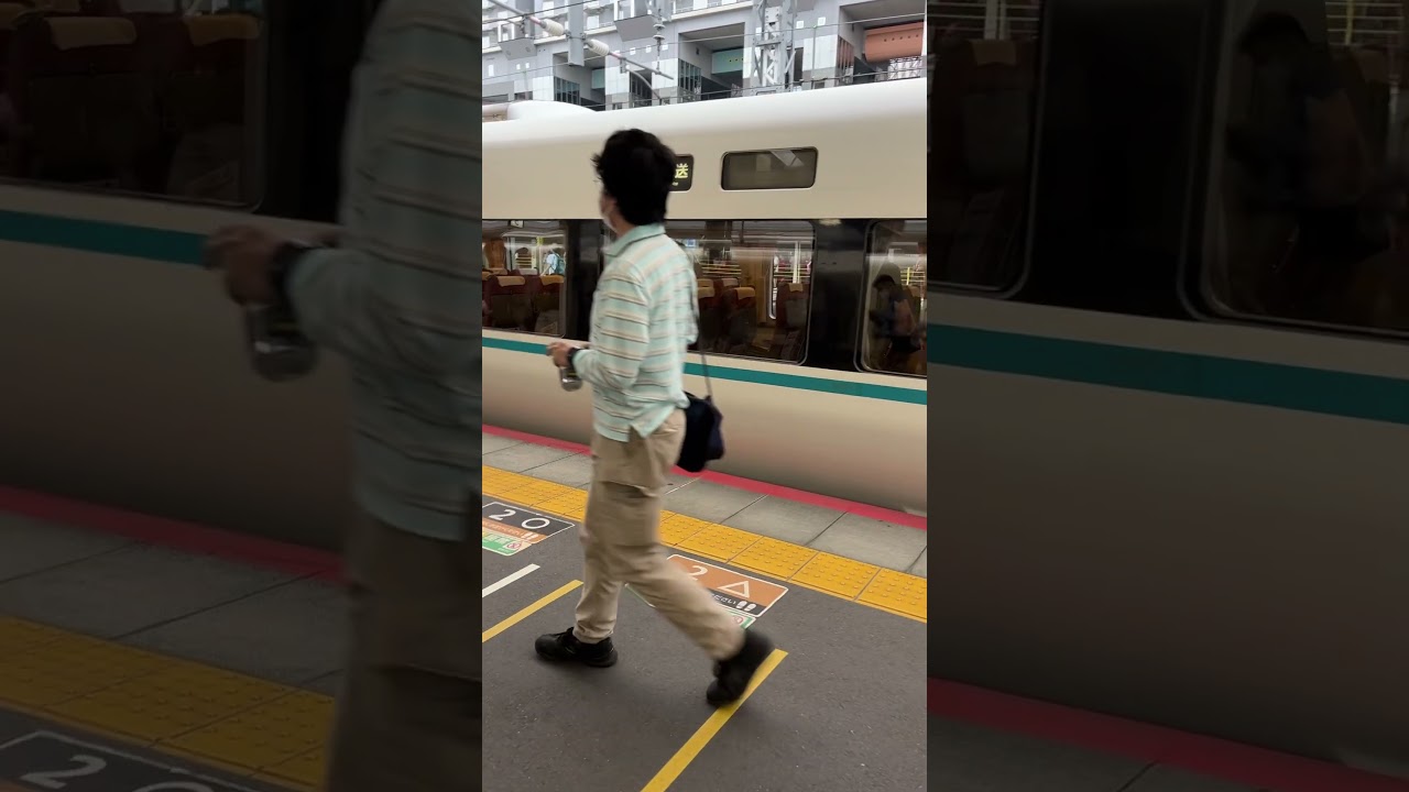 【京都駅】誤乗車？特急いにしへ号の回送列車に客が乗ってる