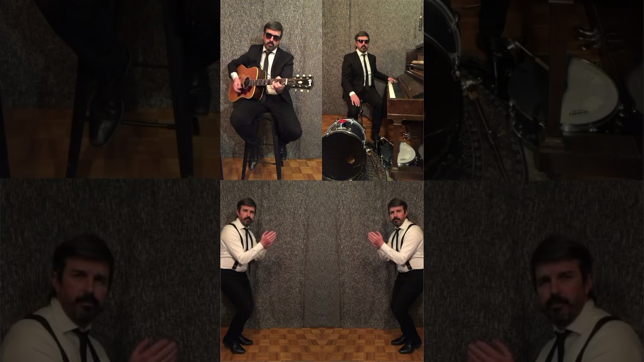 Damien Robitaille performs  “STUCK IN THE MIDDLE WITH YOU”  by Stealers Wheel