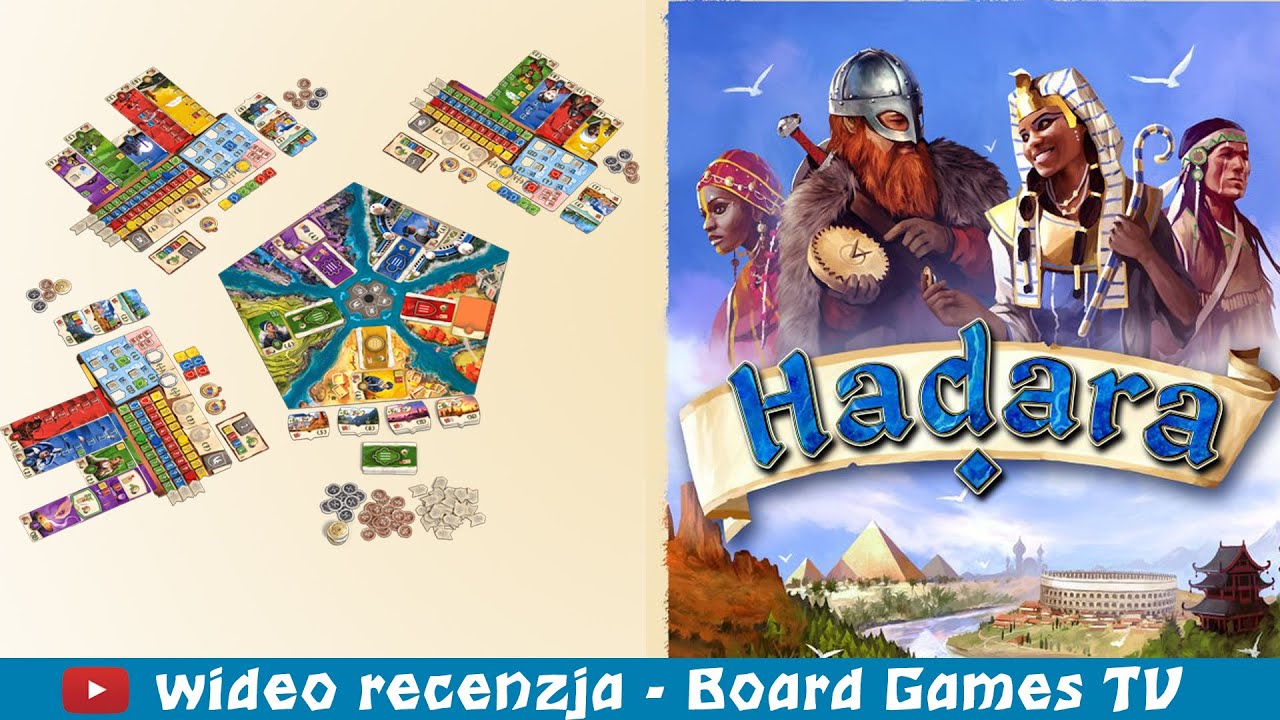 Hadara - gra planszowa | recenzja | zasady gry