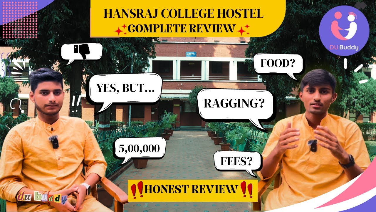 Hansraj Hostel honest review & procedure to get seat in hostel#du