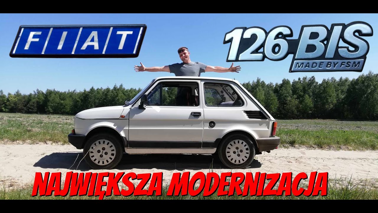 Polski FIAT 126p BIS 1990r - Największa modernizacja Malucha