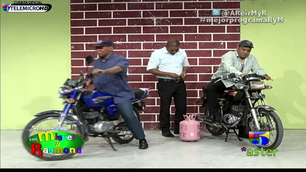 A Reír Con Miguel y Raymond: Los Motoristas en Problemas