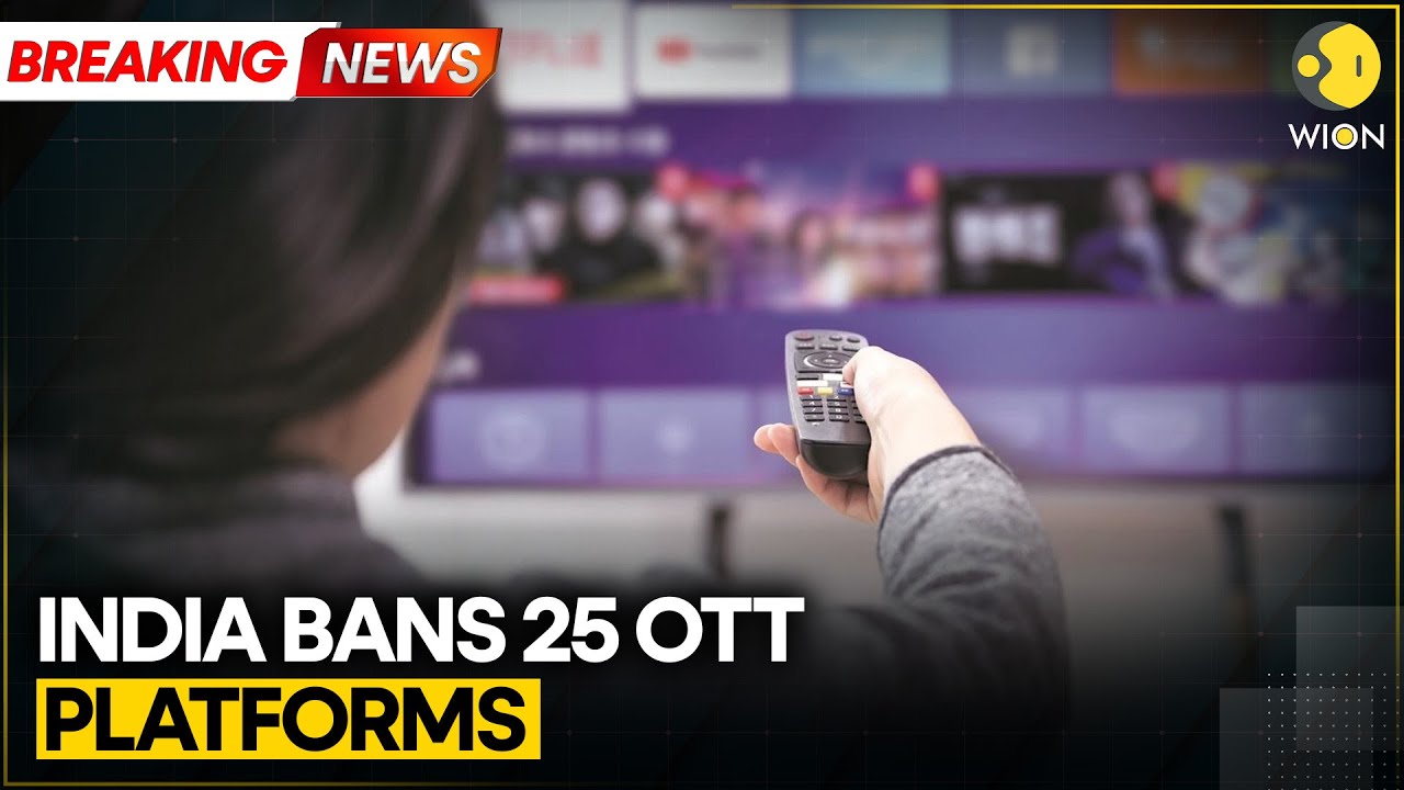 India Bans 25 OTT Platforms, Including AltBalaji and Ullu, for Alleged Obscene Content | WION News