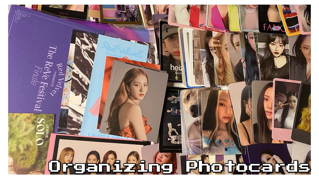 Organizing & storing all my photocards part 1 | Girl groups (150+ pcs + post cards and inclusions!)