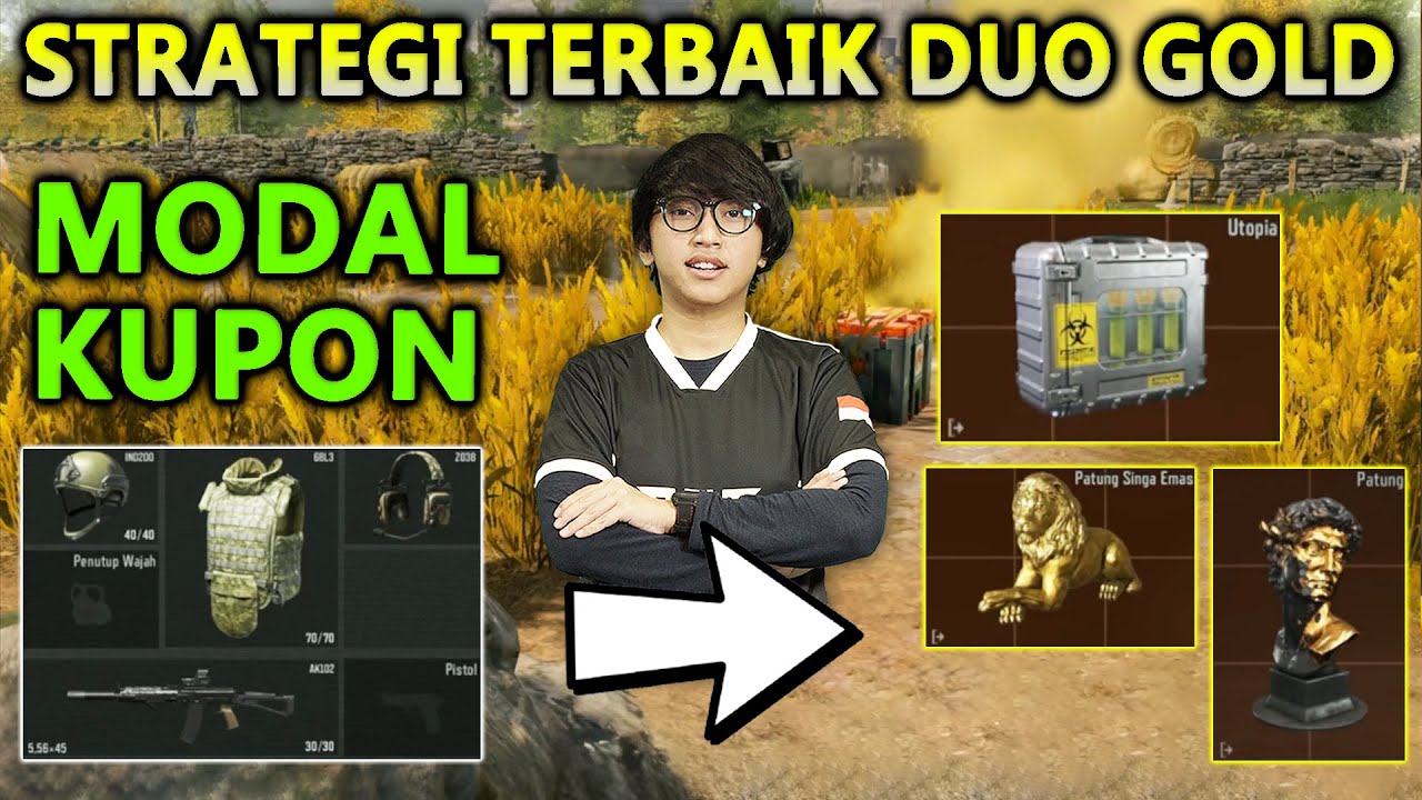 STRATEGI DUO GOLD UNTUK PLAYER MISKIN KOEN! MODAL KUPON BISA DAPET AIRDROP UTOPIA? - Arena Breakout
